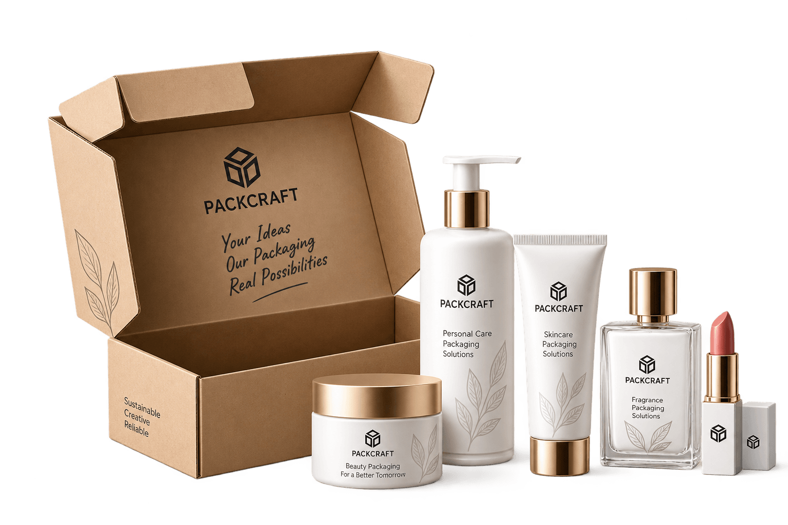 Custom Packaging Solutions - Boxes, Bottles, Tubes, Jars, Labels